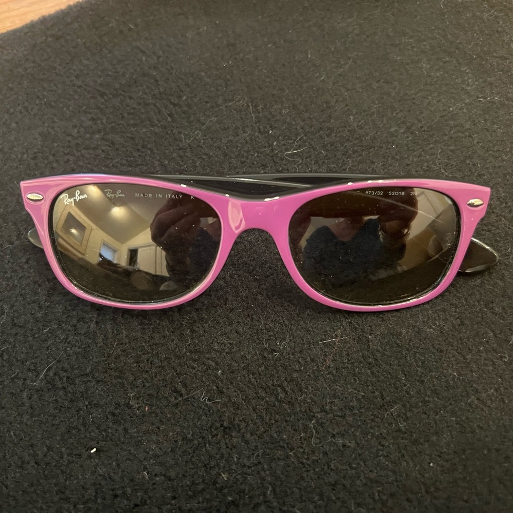 RayBan Purple Wayfarers